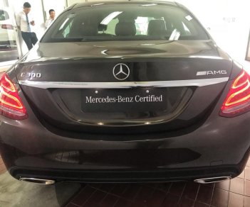 Mercedes-Benz C class C300 AMG 2017 - Xe Mercedes C300 AMG nâu, ĐK 8/2018, bảo hành chính hãng