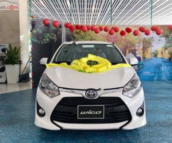 Toyota Wigo  1.2G MT 2019 - Cần bán Toyota Wigo 1.2G MT năm sản xuất 2019, màu trắng 