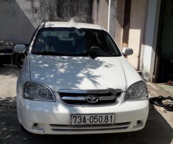 Daewoo Lacetti 2011 - Cần bán gấp xe cũ Daewoo Lacetti đời 2011, màu trắng