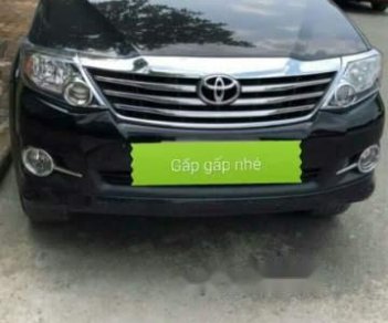 Toyota Fortuner   2.7  2015 - Bán Toyota Fortuner 2.7 đời 2015, màu đen xe gia đình