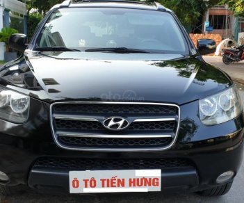 Hyundai Santa Fe SLX 2.2AT 4×4 2008 - Bán Hyundai Santa Fe SLX 2.2AT 4×4 máy dầu nhập khẩu 2 cầu, số tự động, đời cuối 2008 màu đen