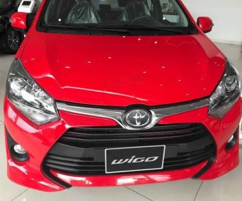 Toyota Wigo   2019 - Bán Toyota Wigo đời 2019, màu đỏ, nhập khẩu