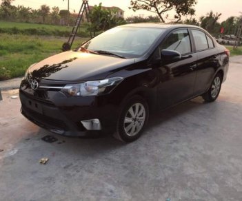 Toyota Vios E 2015 - Bán xe Toyota Vios E đời 2015, màu đen