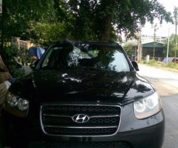 Hyundai Santa Fe MLX 2.2L 4WD 2008 - Bán ô tô Hyundai Santa Fe MLX 2.2L 4WD đời 2008, màu đen, nhập khẩu 