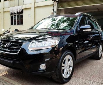 Hyundai Santa Fe Evgt SLX 2011 - Cần bán xe Hyundai Santa Fe Evgt SLX năm sản xuất 2011, màu đen, nhập khẩu