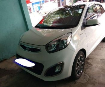 Kia Morning   2014 - Bán ô tô Kia Morning sản xuất năm 2014, màu trắng xe gia đình