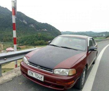 Toyota Camry   1994 - Bán Toyota Camry đời 1994, màu đỏ, xe chạy ngon số tốt, máy êm