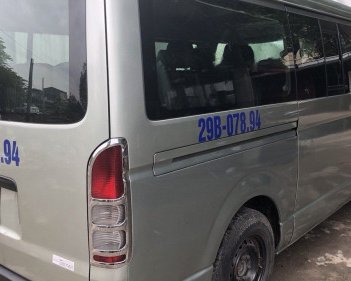 Toyota Hiace   MT  2009 - Bán ô tô Toyota Hiace MT đời 2009, màu xanh ngọc