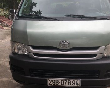 Toyota Hiace   MT  2009 - Bán ô tô Toyota Hiace MT đời 2009, màu xanh ngọc