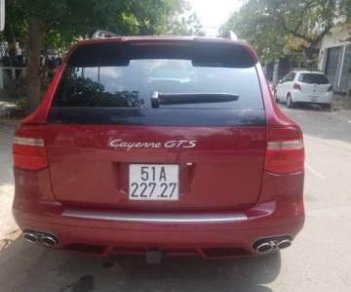 Porsche Cayenne   2009 - Bán xe Porsche Cayenne sản xuất 2009, màu đỏ, nhập khẩu