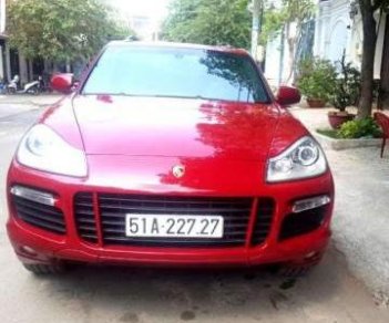 Porsche Cayenne   2009 - Bán xe Porsche Cayenne sản xuất 2009, màu đỏ, nhập khẩu