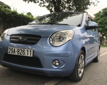 Kia Picanto   1.0 AT  2008 - Cần bán Kia Picanto 1.0 AT sản xuất 2008, màu xanh lam 