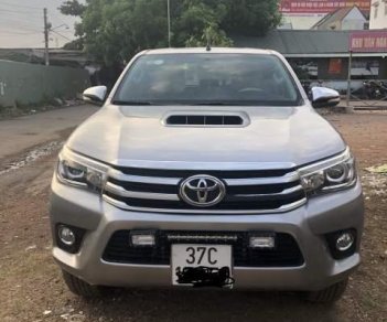 Toyota Hilux   2015 - Bán ô tô Toyota Hilux 2015, màu bạc, xe nguyên bản