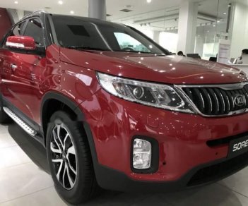 Kia Sorento  2.4 GAT  2019 - Cần bán Kia Sorento 2.4 GAT năm 2019, màu đỏ, mới 100%