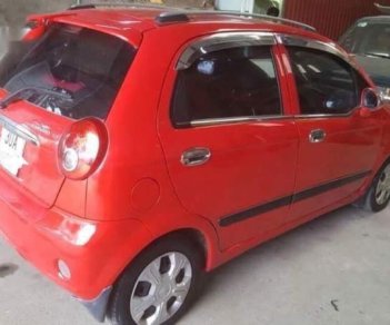 Chevrolet Spark   2011 - Bán gấp Chevrolet Spark đời 2011, màu đỏ, số sàn 