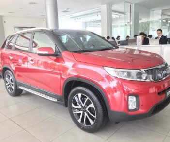 Kia Sorento   GAT 2019 - Bán Kia Sorento GAT đời 2019, màu đỏ, tặng ngay BH vật chất