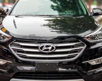 Hyundai Santa Fe   2.4 AT  2018 - Bán xe Hyundai Santa Fe 2.4 AT sản xuất 2018, màu đen