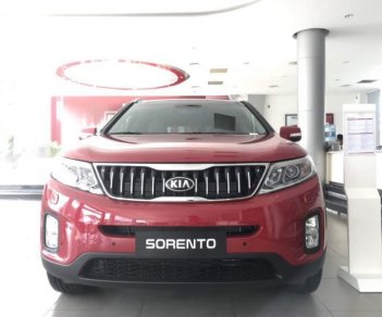 Kia Sorento   GAT 2019 - Bán Kia Sorento GAT đời 2019, màu đỏ, tặng ngay BH vật chất