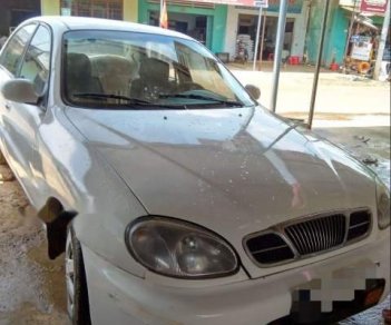 Daewoo Lanos   2003 - Cần bán xe cũ Daewoo Lanos 2003, màu trắng