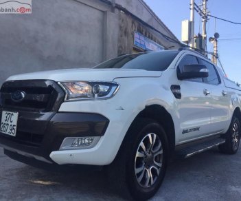 Ford Ranger Wildtrak 3.2 2017 - Bán Ford Ranger Wildtrak 3.2 2017, màu trắng, nhập khẩu như mới