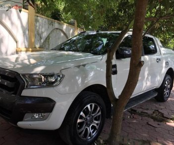 Ford Ranger Wildtrak 3.2 2017 - Bán Ford Ranger Wildtrak 3.2 2017, màu trắng, nhập khẩu như mới