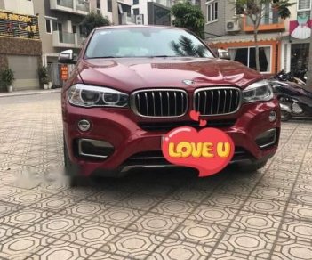 BMW X6   2015 - Bán BMW X6 năm 2015, màu đỏ, nhập khẩu