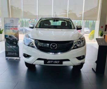 Mazda BT 50   2019 - Cần bán Mazda BT 50 đời 2019, màu trắng, nhập khẩu nguyên chiếc