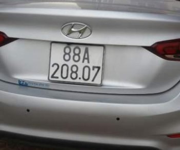 Hyundai Accent   2018 - Cần bán gấp Hyundai Accent năm sản xuất 2018, màu bạc, 500 triệu