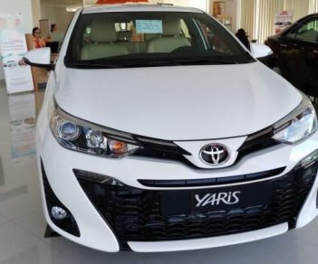 Toyota Yaris 2019 - Bán Toyota Yaris sản xuất 2019, màu trắng, nhập khẩu