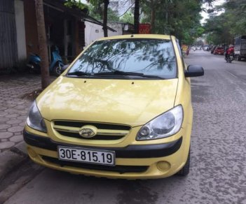 Hyundai Getz  AT 2007 - Cần bán xe Hyundai Getz AT đời 2007, màu vàng, nhập khẩu