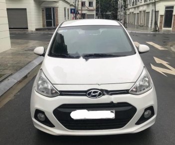 Hyundai Grand i10   1.0 AT 2015 - Bán Hyundai Grand i10 1.0 AT sản xuất năm 2015, màu trắng, nhập khẩu nguyên chiếc  