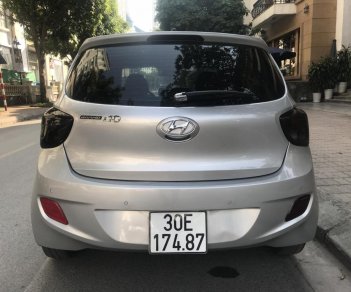 Hyundai Grand i10 1.0 2015 - Cần bán xe Hyundai i10 đời 2016 màu bạc, 315 triệu, xe nhập