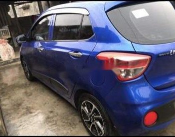 Hyundai Grand i10 2018 - Cần bán lại xe Hyundai Grand i10 2018, màu xanh lam, giá 435tr