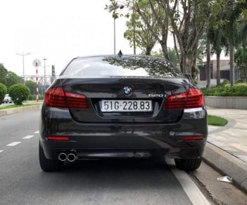 BMW 5 Series 520i 2016 - Cần bán gấp BMW 5 Series 520i sản xuất năm 2016, màu nâu