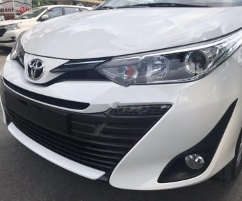 Toyota Vios 1.5G 2019 - Bán Toyota Vios 1.5G sản xuất năm 2019, màu trắng, giá 606tr