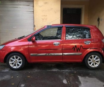 Hyundai Getz   2008 - Bán xe Hyundai Getz sản xuất 2008, màu đỏ, nhập khẩu chính chủ, giá 162tr