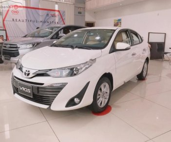 Toyota Vios 1.5G 2019 - Bán Toyota Vios 1.5G sản xuất năm 2019, màu trắng, giá 606tr