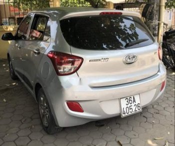 Hyundai Grand i10 2015 - Bán Hyundai Grand i10 sản xuất 2015, màu bạc, xe nhập số tự động, 350tr