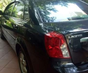 Daewoo Lacetti 2011 - Bán ô tô Daewoo Lacetti sản xuất 2011, màu đen xe gia đình