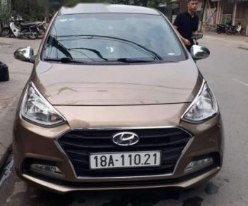 Hyundai Grand i10 2018 - Bán Hyundai Grand i10 năm 2018, màu nâu số tự động