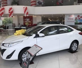 Toyota Vios   2019 - Bán xe Toyota Vios đời 2019, màu trắng, giá chỉ 525 triệu