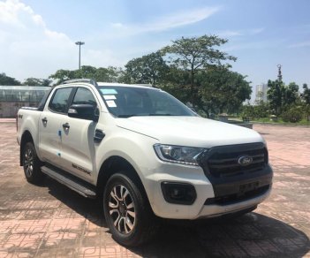 Ford Ranger 2019 - Quảng Ninh Ford - bán Ranger Wildtrak Biturbo 2019, màu trắng, nhập khẩu 