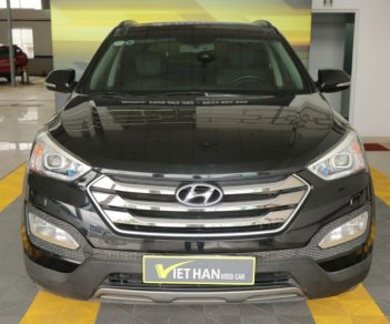 Hyundai Santa Fe 2.4AT 2015 - Bán Hyundai Santa Fe 2.4AT đời 2015, bản full, màu đen