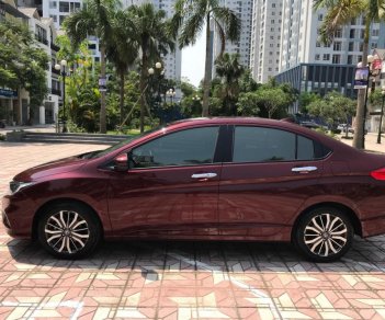 Honda City TOP 1.5AT 2018 - Bán ô tô Honda City TOP sản xuất năm 2018, màu đỏ  