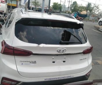 Hyundai Santa Fe 2.2L HTRAC 2019 - Bán Hyundai Santa Fe 2.2L HTRAC 2019, màu trắng, giá tốt