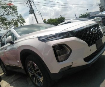 Hyundai Santa Fe 2.2L HTRAC 2019 - Bán Hyundai Santa Fe 2.2L HTRAC 2019, màu trắng, giá tốt