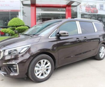 Kia Sedona  Luxury 2018 - Bán xe Kia Sedona năm sản xuất 2018, màu nâu