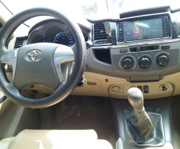 Toyota Fortuner 2.5G  2013 - Bán xe Toyota Fortuner 2.5G đời 2013 máy dầu, số sàn, xe màu bạc, biển số TPHCM