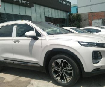 Hyundai Santa Fe 2.2L HTRAC 2019 - Bán Hyundai Santa Fe 2.2L HTRAC 2019, màu trắng, giá tốt