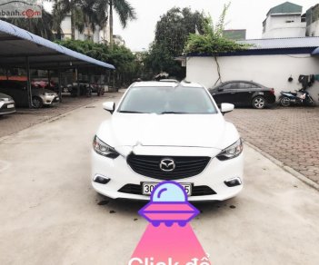 Mazda 6 AT 2.5 2015 - Cần bán Mazda 6 AT 2.5 sản xuất năm 2015, màu trắng chính chủ